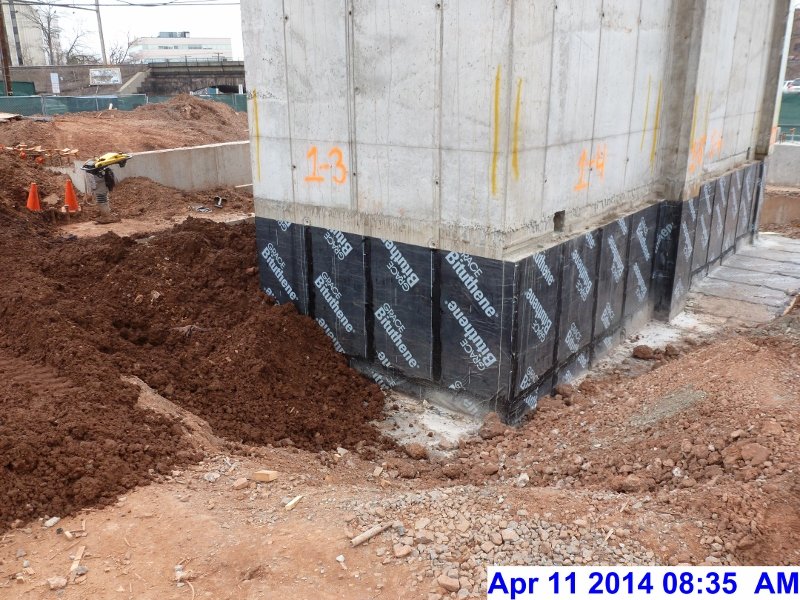 Backfill around foundation walls at Elev. 1,2,3 Facing South-Easat (800x600)